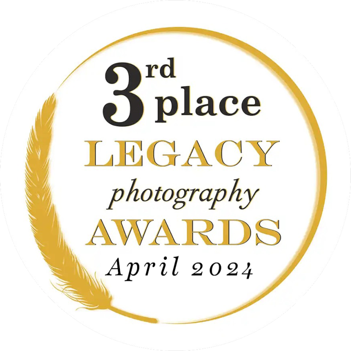 Logo Legacy  Photography Awards 3rd place April 2024