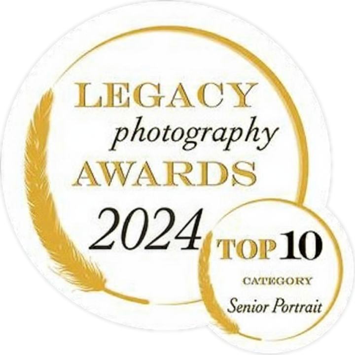 Logo Legacy Photography Awards Excellence Top 10 Senior Portrait 2024