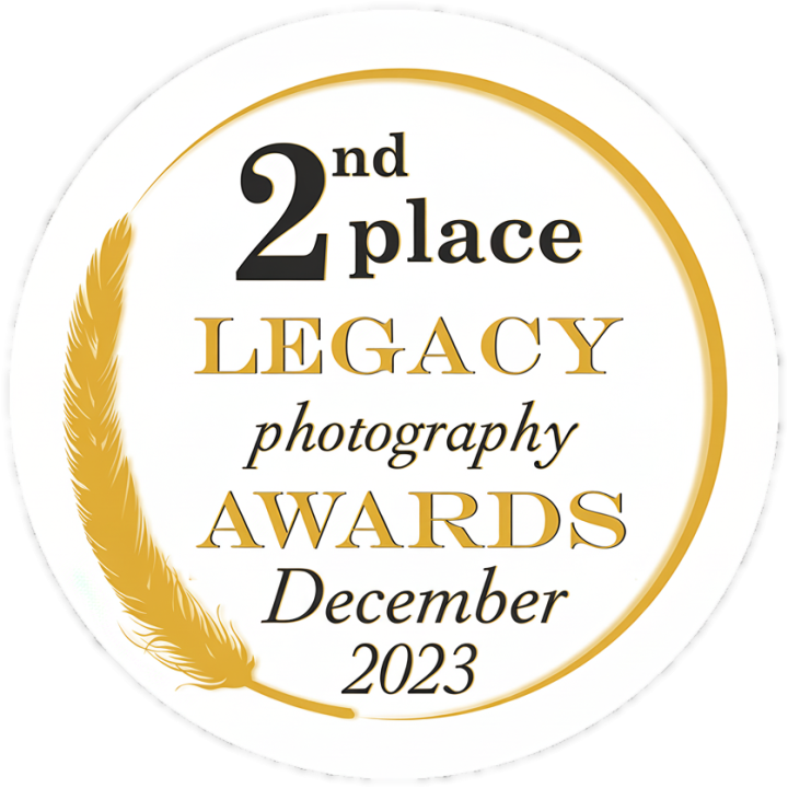 Logo Legacy  Photography Awards 2nd place Decemberr 2023